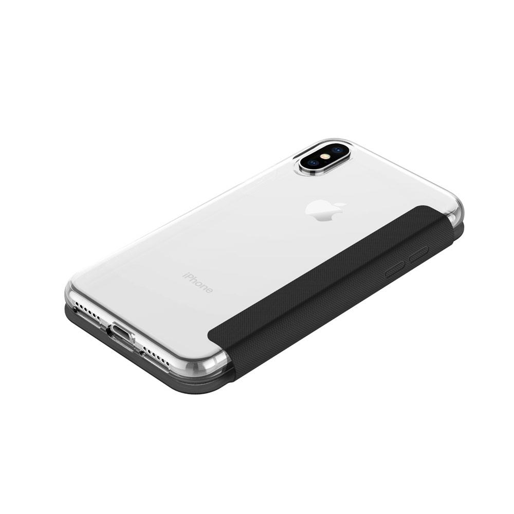 Premium NGP Folio Case for iPhone X/Xs - Slim Protective Cover with Wallet & Stand Feature | Perfect for Work, Travel & Everyday Use
