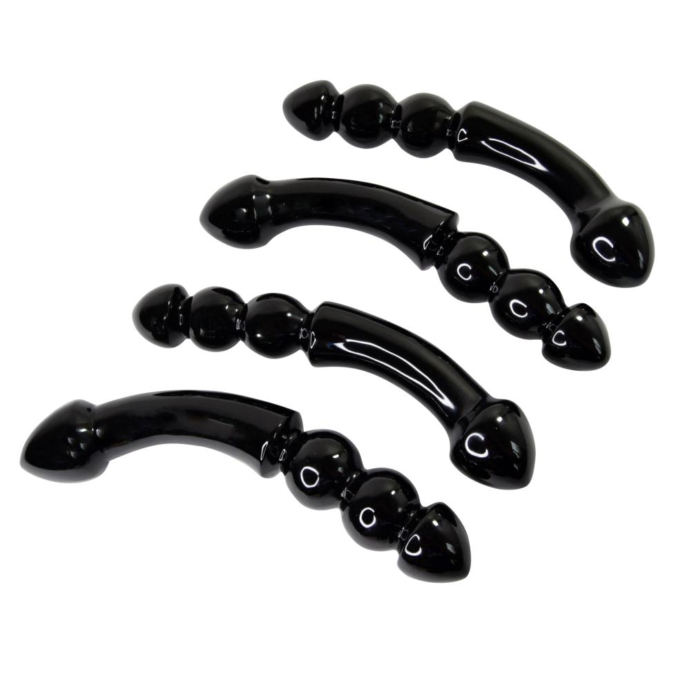 Obsidian Beaded Yoni Wand for Chakra Healing & Energy Cleansing - Spiritual Wellness & Meditation Tool for Women's Self-Care Rituals