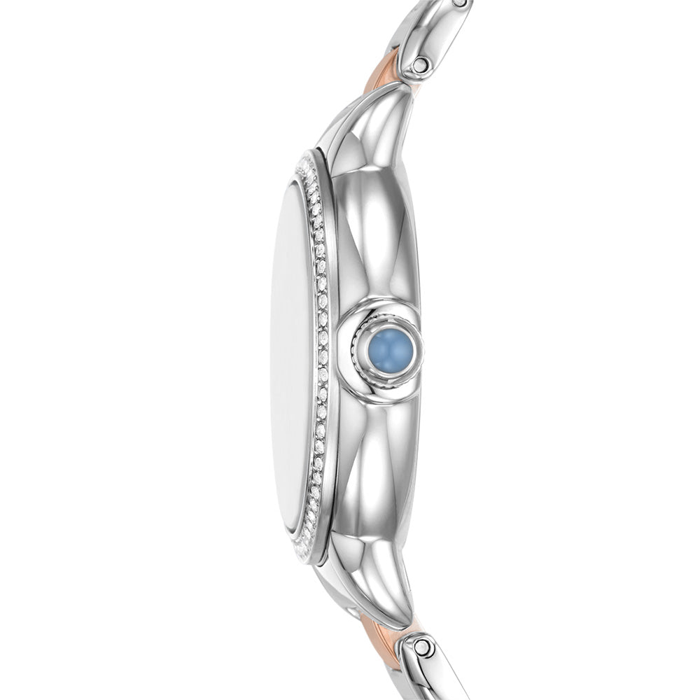 Emporio Armani AR11597 Mia Women's Watch - Luxury Stainless Steel Chronograph for Business & Evening Wear