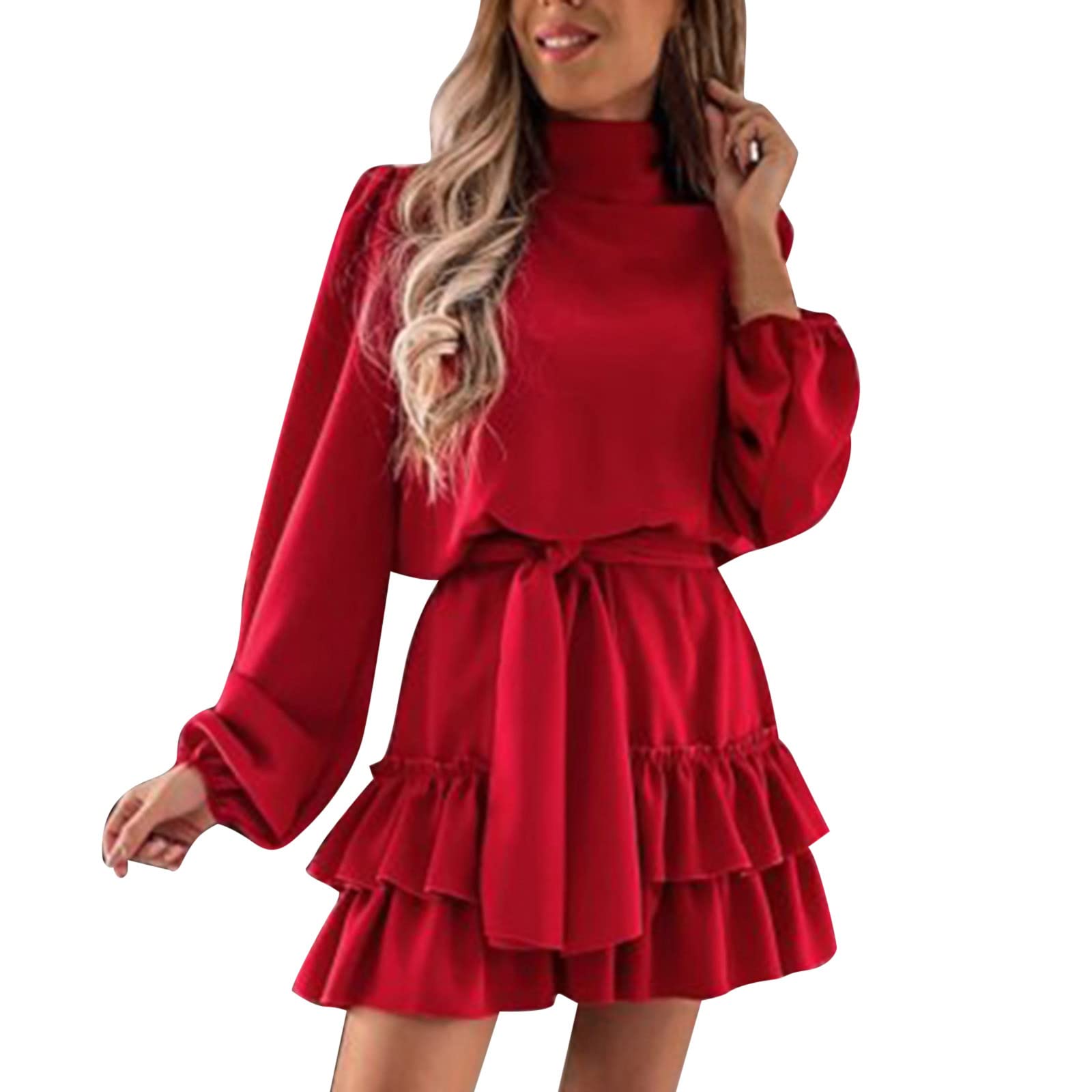 Sexy Women's Lace Maxi Dress with Long Sleeves & Button Front - Elegant Solid Color Casual Summer Dress for Parties, Dates & Beach Vacations