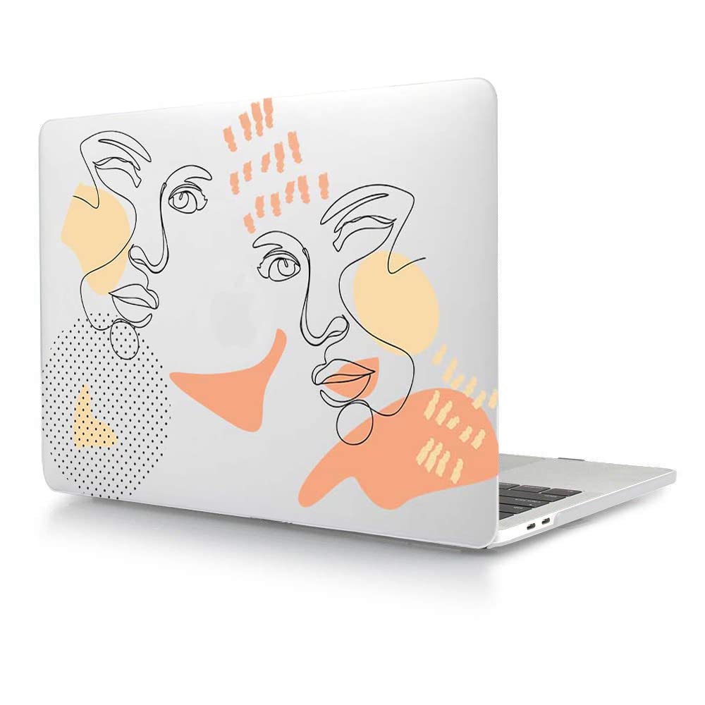 Premium Hard Shell Case for MacBook Air 13 Inch (2020/2019/2018 Release A2337 M1/A2179/A1932) - Protective Plastic Cover with Touch ID Cutout | Slim Durable Laptop Shell for MacBook Air 13 Retina Display | Perfect for Work, Travel & School Use