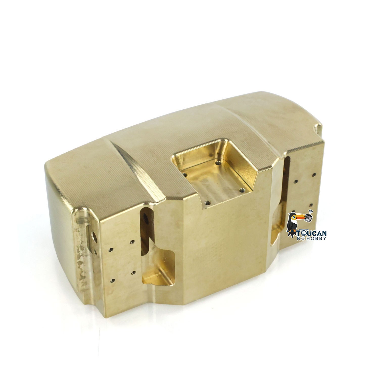 LESU 1/14 Scale Metal Counterweight Block Kit - Brass & Aluminum Alloy Accessories for AOUE 1050 Hydraulic RC Tractor - DIY Agricultural Model Car Upgrade - Perfect for RC Farming Simulation and Heavy Duty Tractor Customization