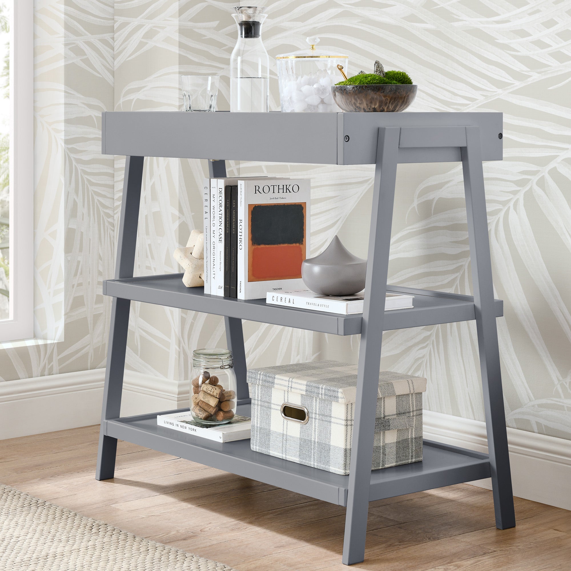 Scout Changing Table - Baby Dresser with Safety Straps & Storage Baskets for Nursery Organization | Perfect for Diaper Changes & Baby Care Essentials