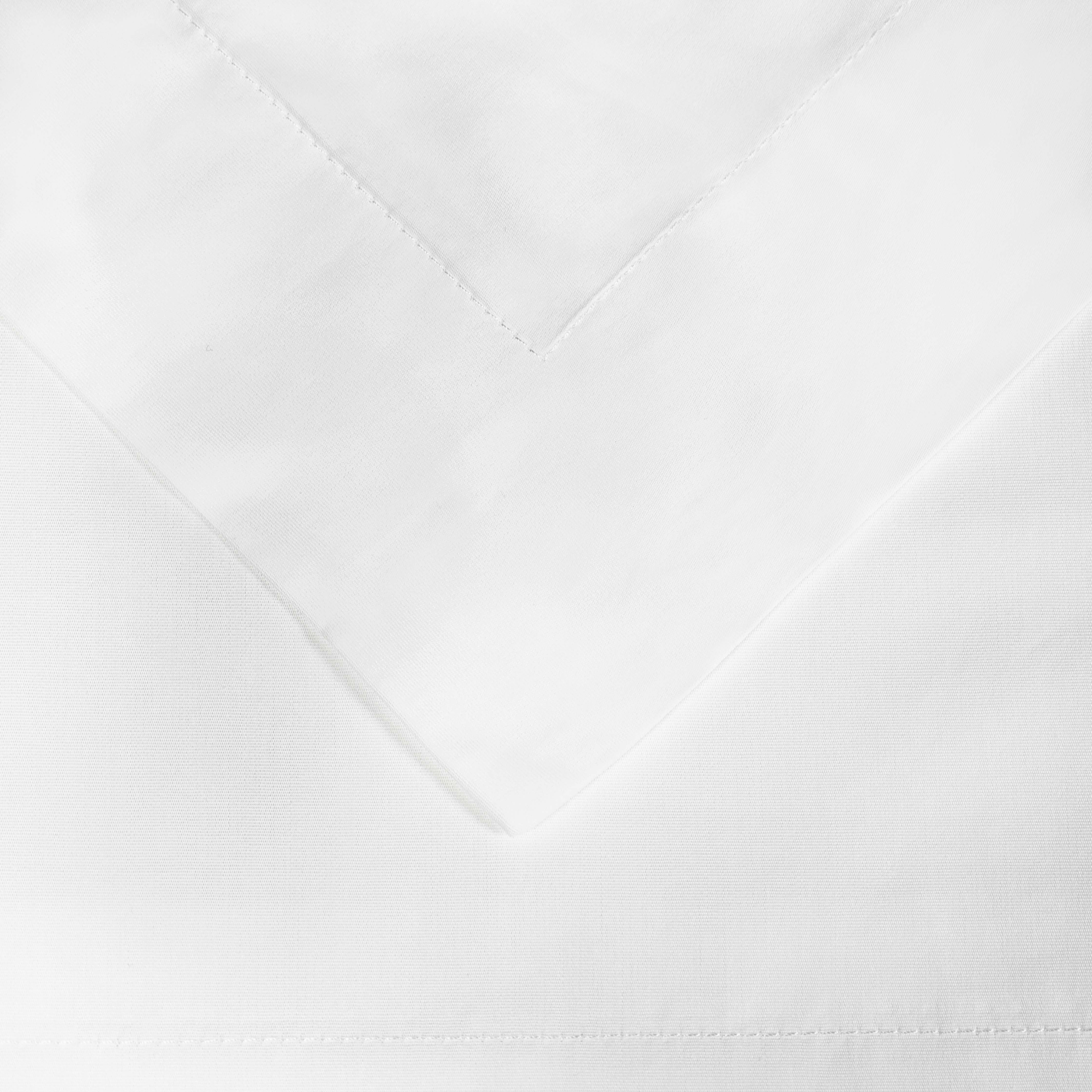 300 Thread Count Cotton Percale Solid Duvet Cover Set - Queen Size, Breathable & Soft Bedding Set for All Seasons - Perfect for Master Bedroom, Guest Room & Hotel Use