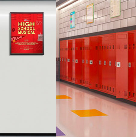 12x20 Poster Frame - SwingFrame Wide Face Display for Art, Photos & Posters - Perfect for Home, Office & Gallery Decor