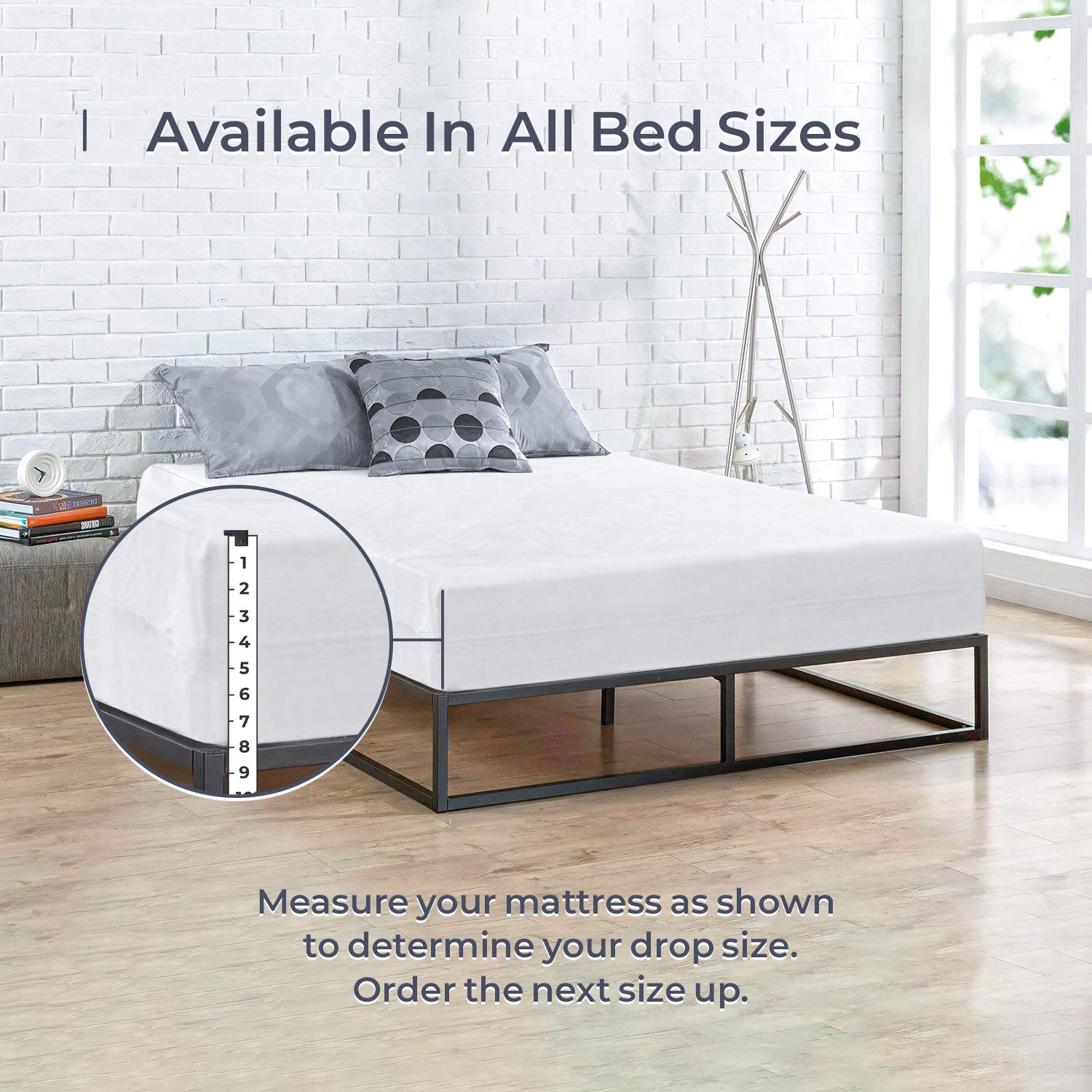 Blissford Waterproof Vinyl Mattress Protector - Zippered Olympic Queen Size, Heavy Duty Noiseless Mattress Encasement for Allergy Protection & Bed Bug Prevention | Perfect for Guest Beds, Dorms & Allergy Sufferers