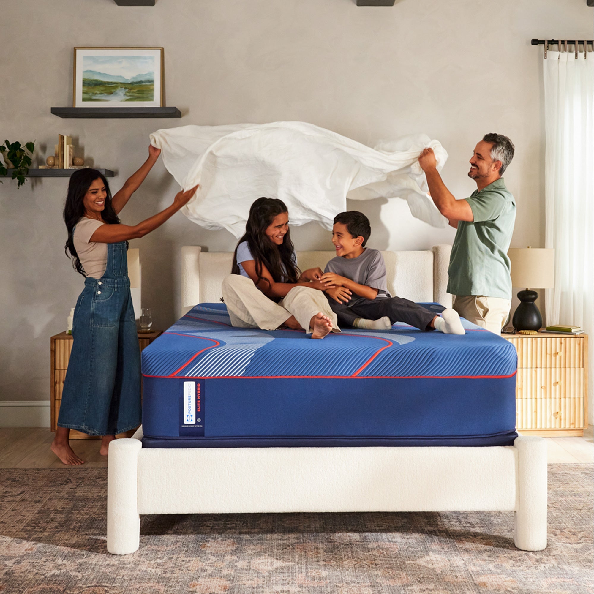 Sealy Posturepedic Elite Brenham II Soft Hybrid Mattress - Queen Size Plush Support for Back Pain Relief | Perfect for Master Bedrooms & Guest Rooms