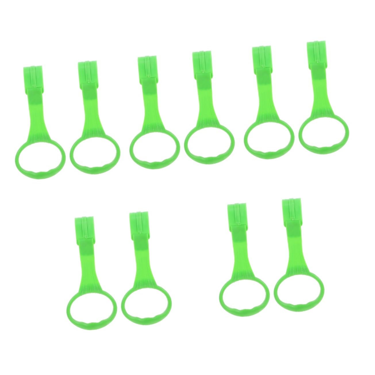 Wakauto 5 Pairs Baby Bed Pull Rings - Portable Walking Up Bar Playpen Accessories for Infant Exercise & Development - Perfect for Cribs, Playpens & Toddler Training