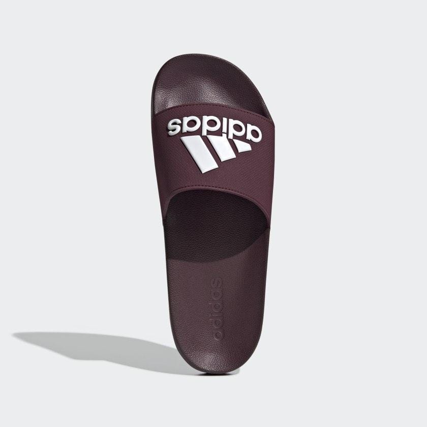 Adidas Adilette Comfort Slides for Men & Women - Quick-Dry Shower Sandals with Arch Support - Perfect for Pool, Beach, Gym & Spa