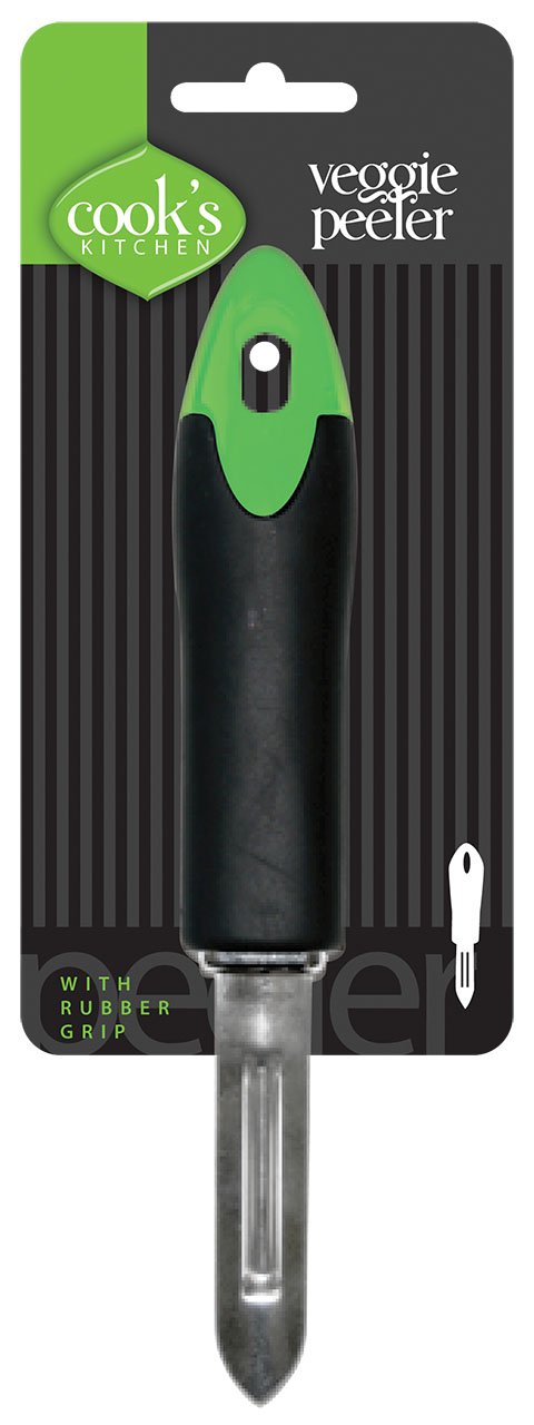 Premium Stainless Steel Vegetable Peeler - Ergonomic Kitchen Peeler for Potatoes, Carrots & Fruits - Sharp & Comfortable for Meal Prep, Salad Making & Healthy Cooking