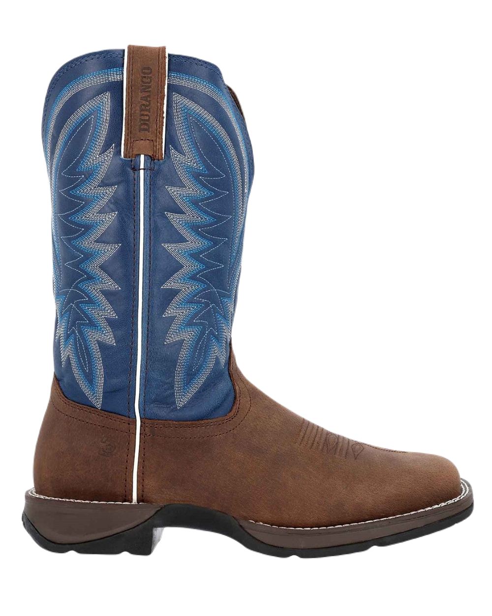 Saddle Brown Denim Blue