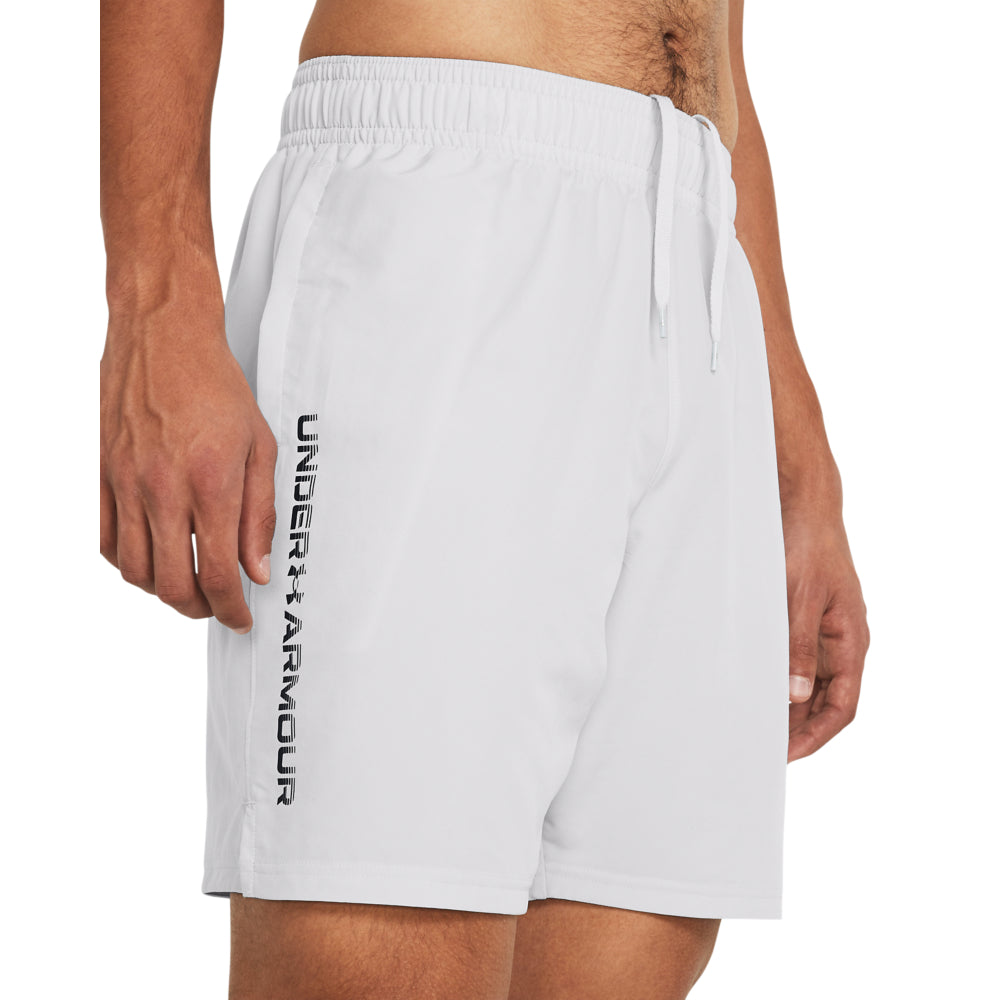 Men's Under Armour Woven Wordmark Shorts - Lightweight Athletic Training Shorts for Running, Gym & Casual Wear