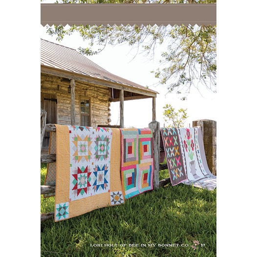 Prim & Proper Pattern Book by Lori Holt of Bee in My Bonnet - Quilting & Sewing Designs for DIY Home Decor & Gifts