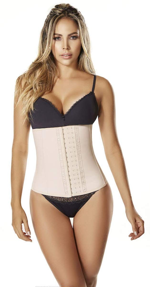 Premium Colombian Shapewear - Waist Cincher Body Briefer for Women, Anti-Allergic Latex Bodysuit for Tummy Control & Hourglass Figure | Perfect for Postpartum, Workout & Special Occasions