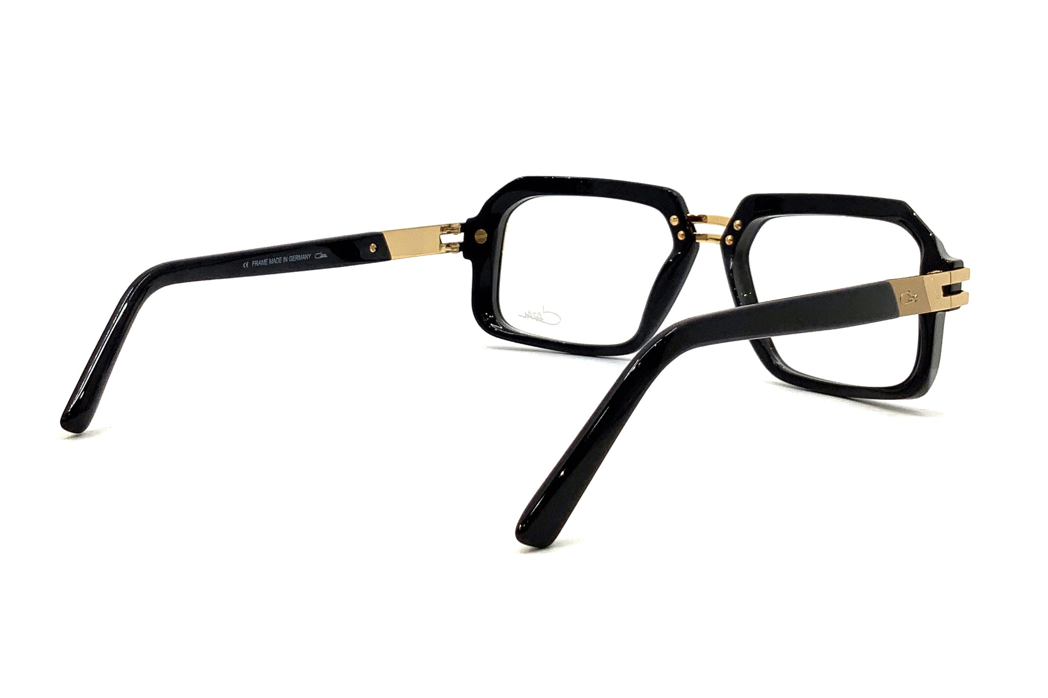 Cazal 6004 Sunglasses - Black/Gold Frame Classic Retro Style for Men & Women | UV Protection, Fashion Accessory for Outdoor, Driving, Travel