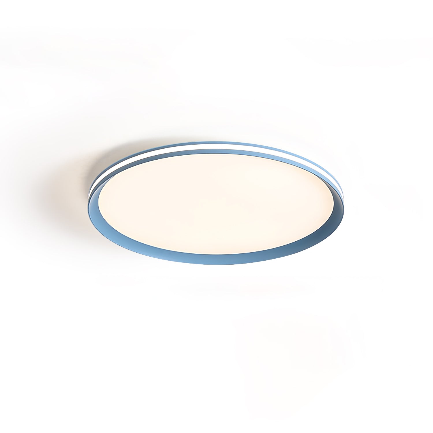 Modern Acrylic Circular LED Ceiling Light Fixture - Energy Efficient Dimmable Flush Mount Lighting for Bedroom, Living Room, Kitchen & Office