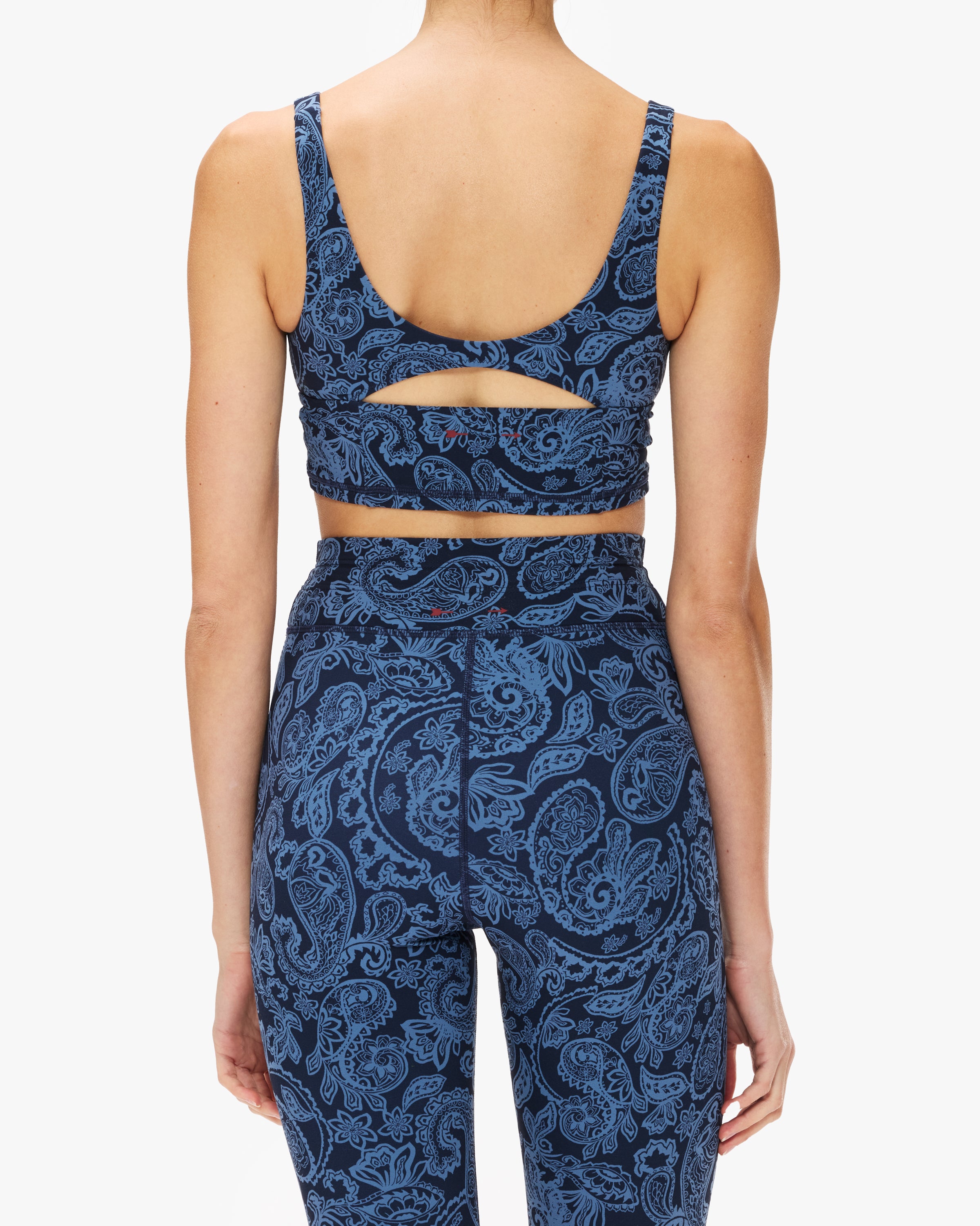 The Upside Nouveaux Candice Crop Top - Women's Fashion Workout & Yoga Top for Gym, Running & Activewear