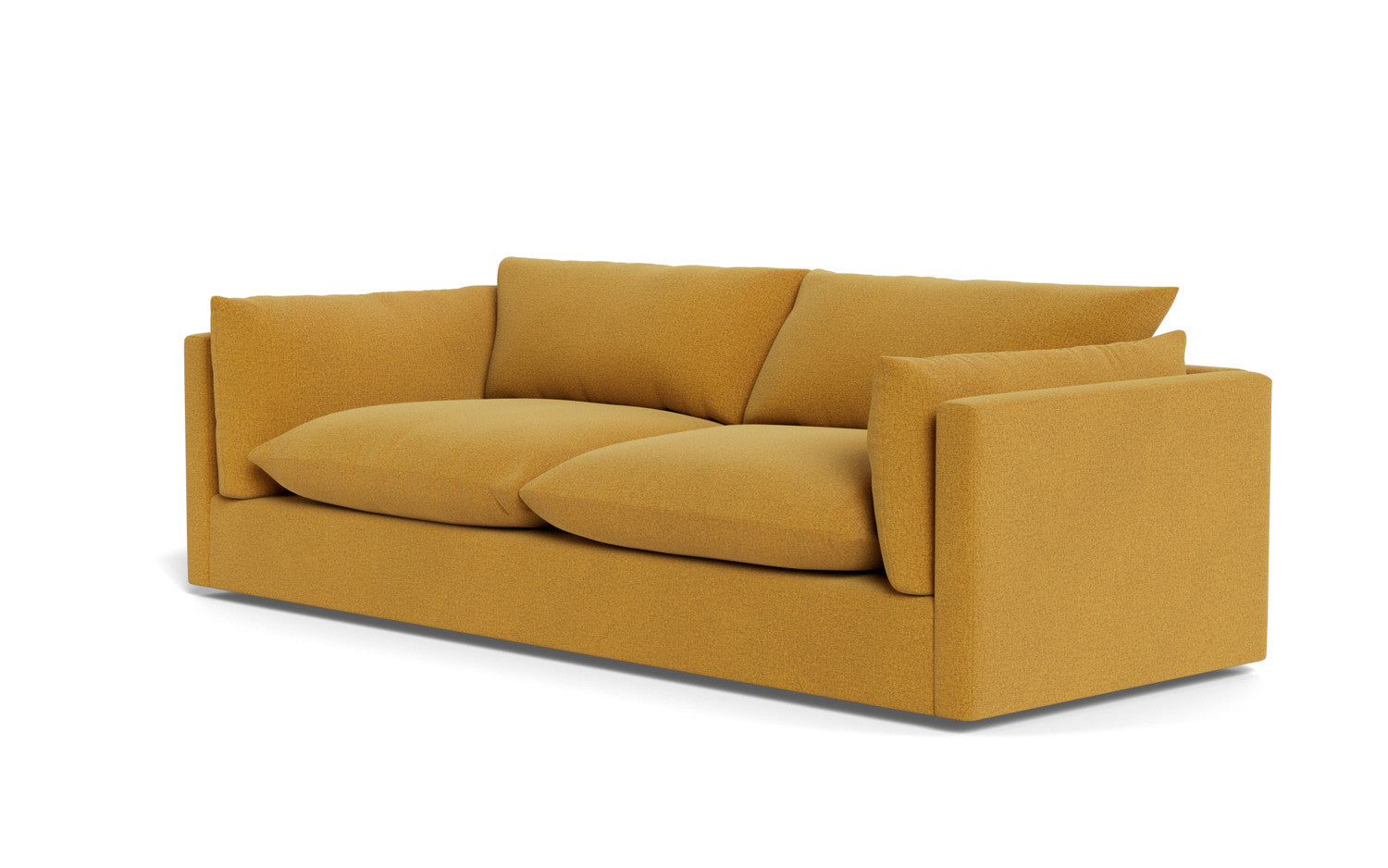 Soco 95 Sofa - Modern 3-Seater Fabric Couch for Living Room, Comfortable and Stylish Home Furniture - Perfect for Lounging, Entertaining, and Family Gatherings