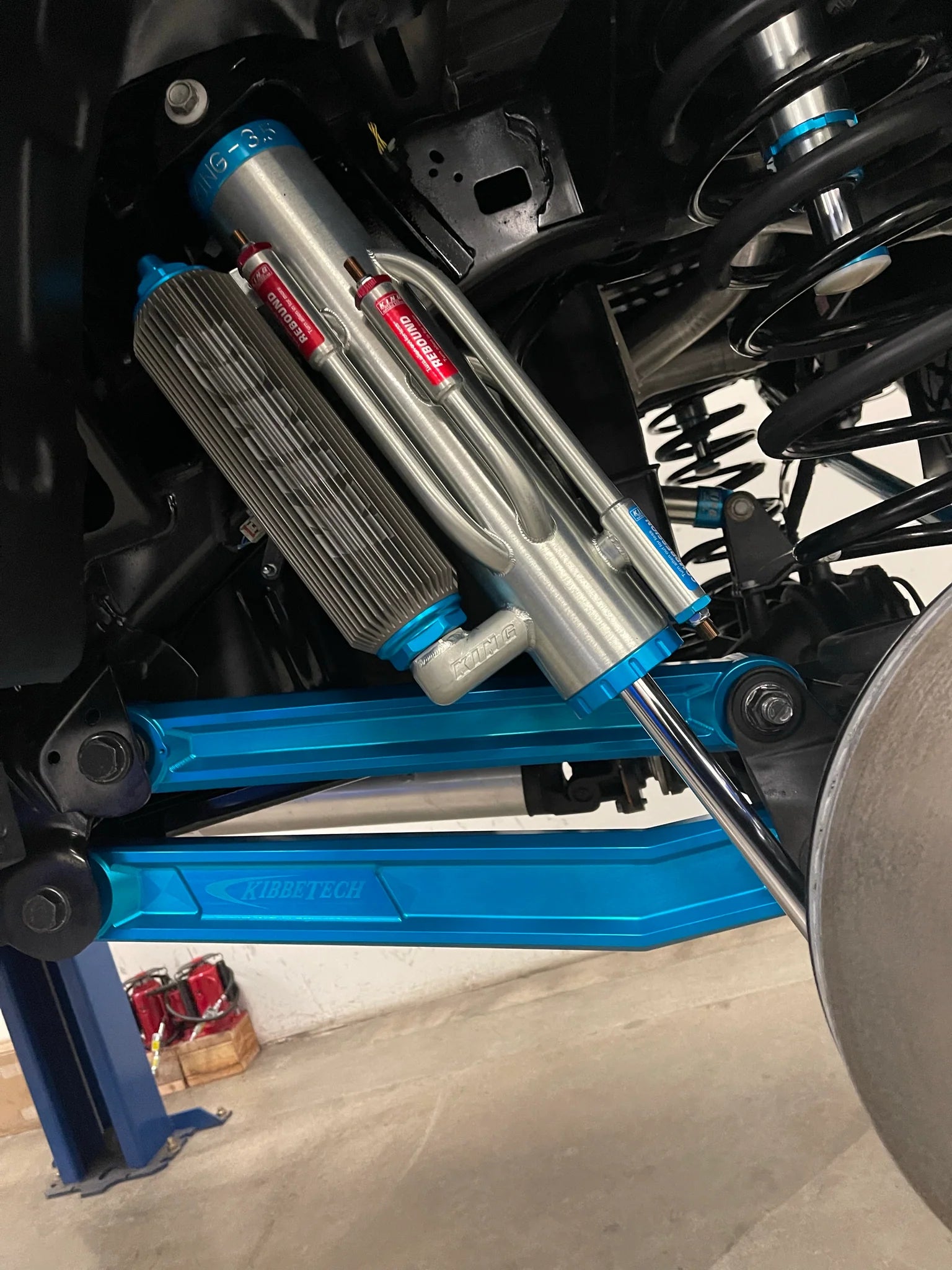Kibbetech Billet Aluminum Rear Suspension Kit for 2021-2023 Ram TRX - Heavy Duty Off-Road Performance Upgrade for Desert Racing & Trail Adventures