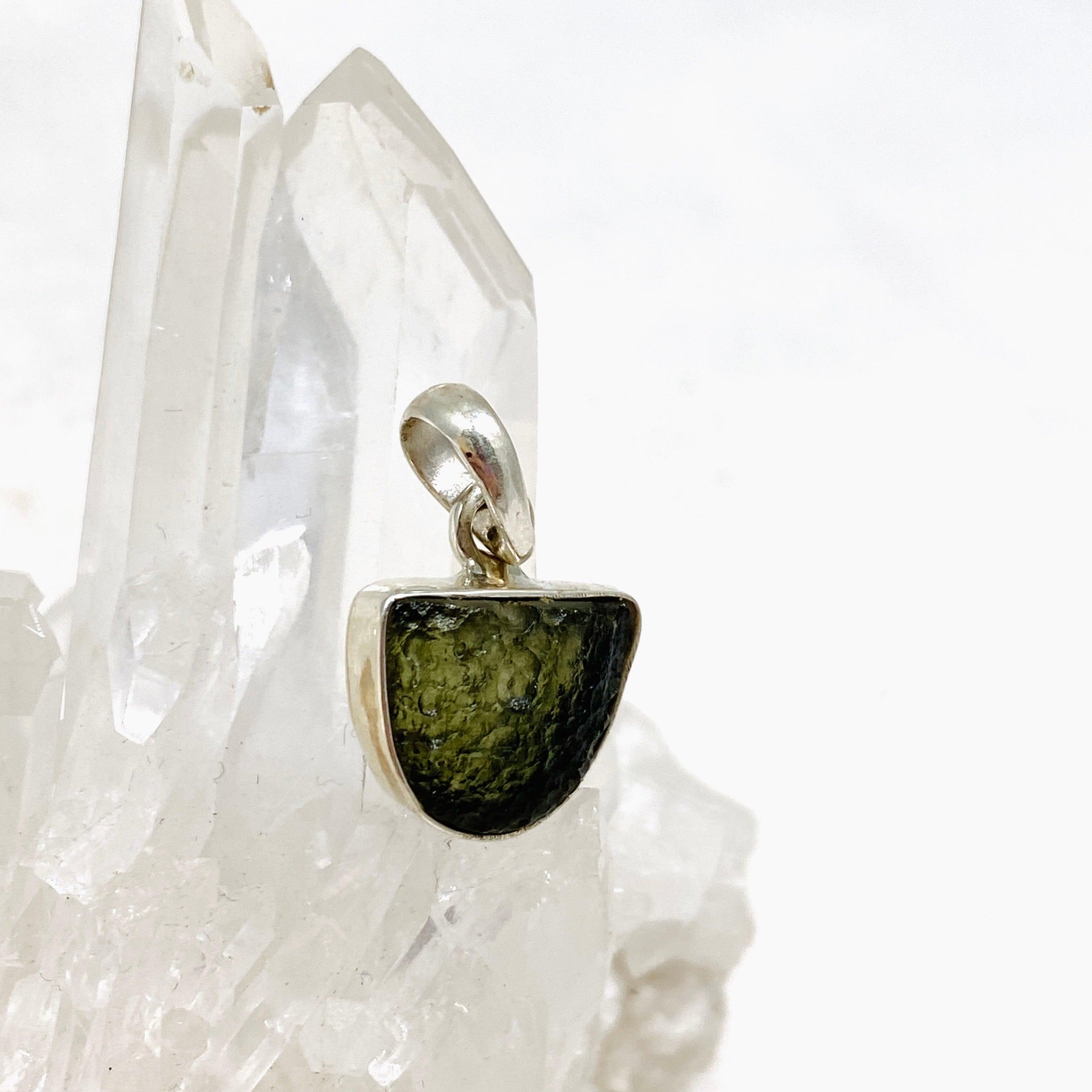 Natural Moldavite Pendant 2.44g Genuine Czech Meteorite Jewelry - Perfect for Spiritual Healing, Meditation & Unique Gift Giving