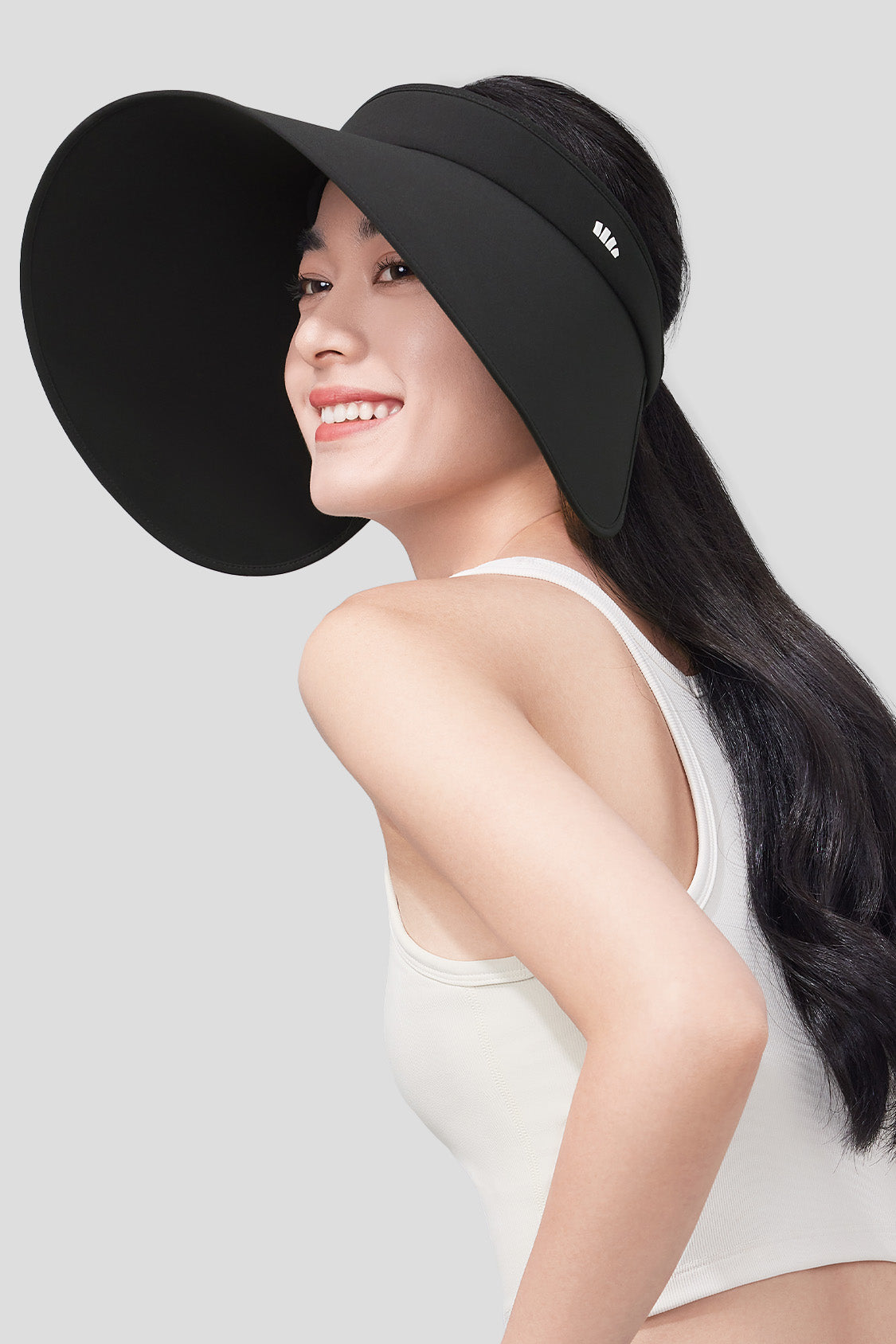 Breeze Women's UPF50+ Ultra Wide Brim Sun Visor Hat - Stylish Bonnet Design for Outdoor Activities, Beach, Golf & Gardening