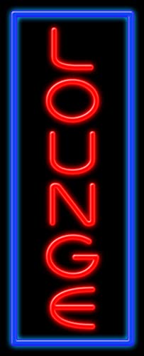 Custom Neon Lounge Glass Sign #11587 – Handcrafted in USA | Perfect for Bars, Restaurants & Home Decor