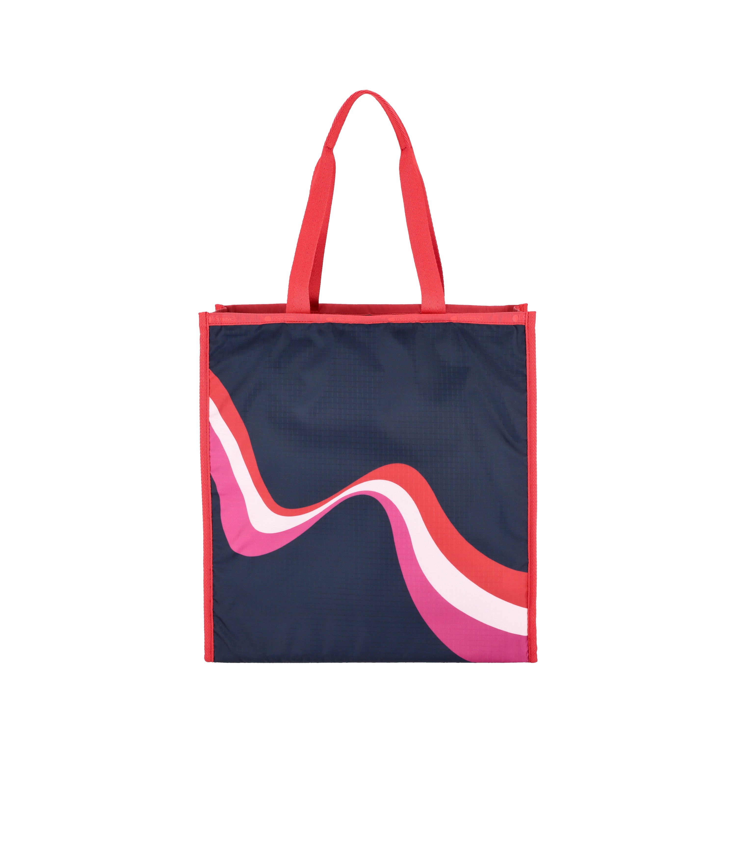 Retro Waves Book Tote