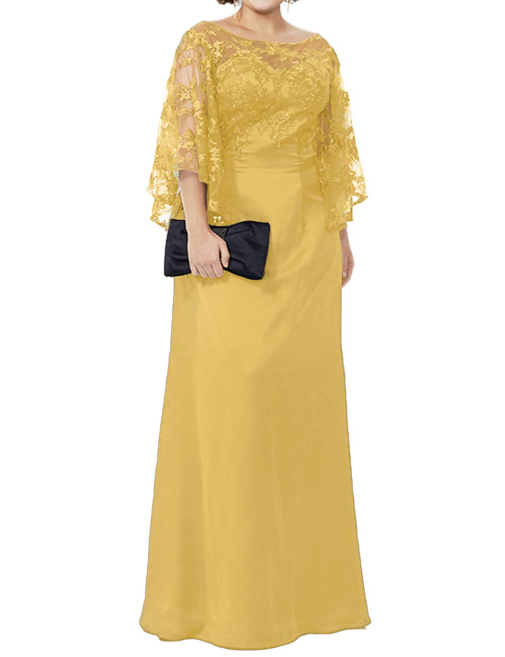 Elegant Plus Size Mother of The Bride Dresses - Lace Long Formal Evening Gowns for Wedding Guest & Special Occasions | Perfect for Weddings, Galas & Formal Events