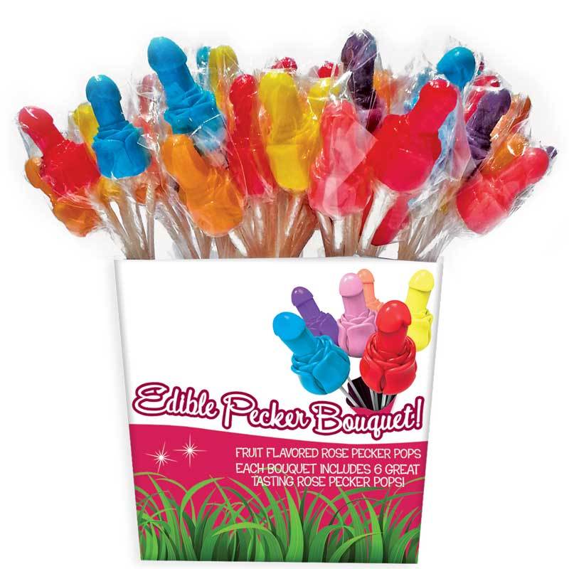 Pecker Candy Bouquet - 12 Pack Assorted Chocolate Candy Gift Box for Valentine's Day, Birthday, Anniversary - Perfect for Romantic Gifts, Party Favors, and Special Occasions