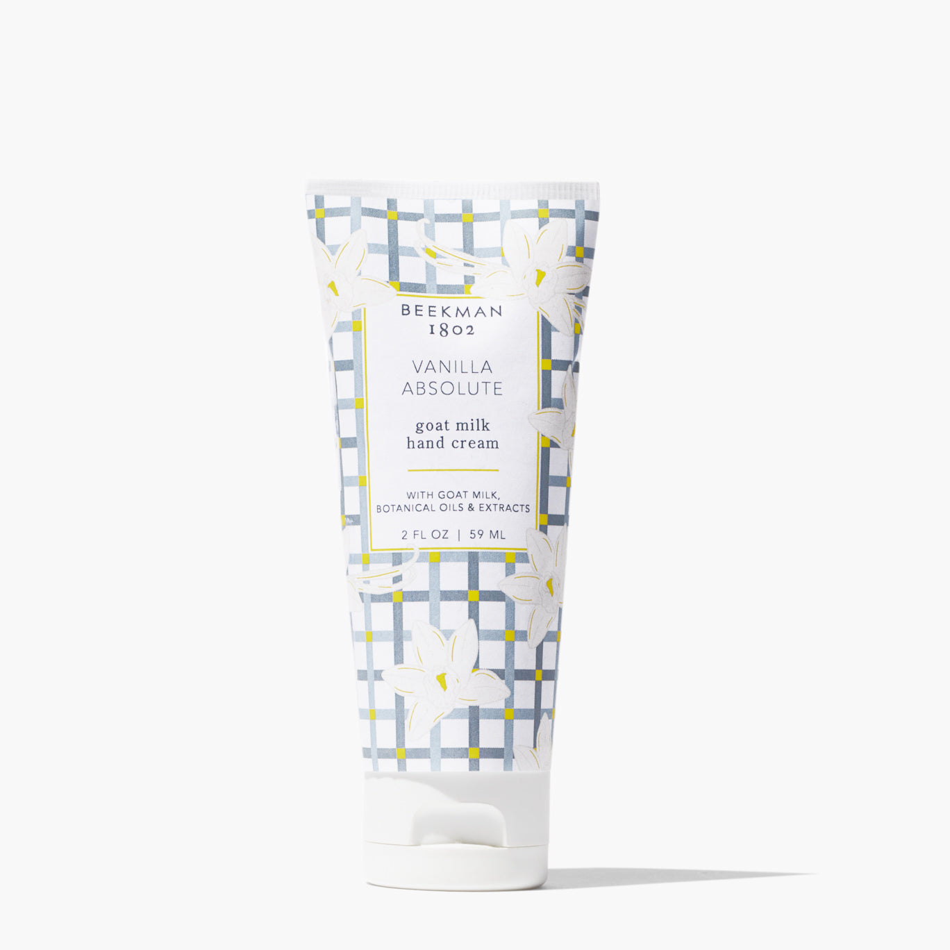Organic Vanilla Absolute Goat Milk Hand Cream - Moisturizing & Nourishing for Dry Skin - Perfect for Winter Care, Office Use & Gift Giving