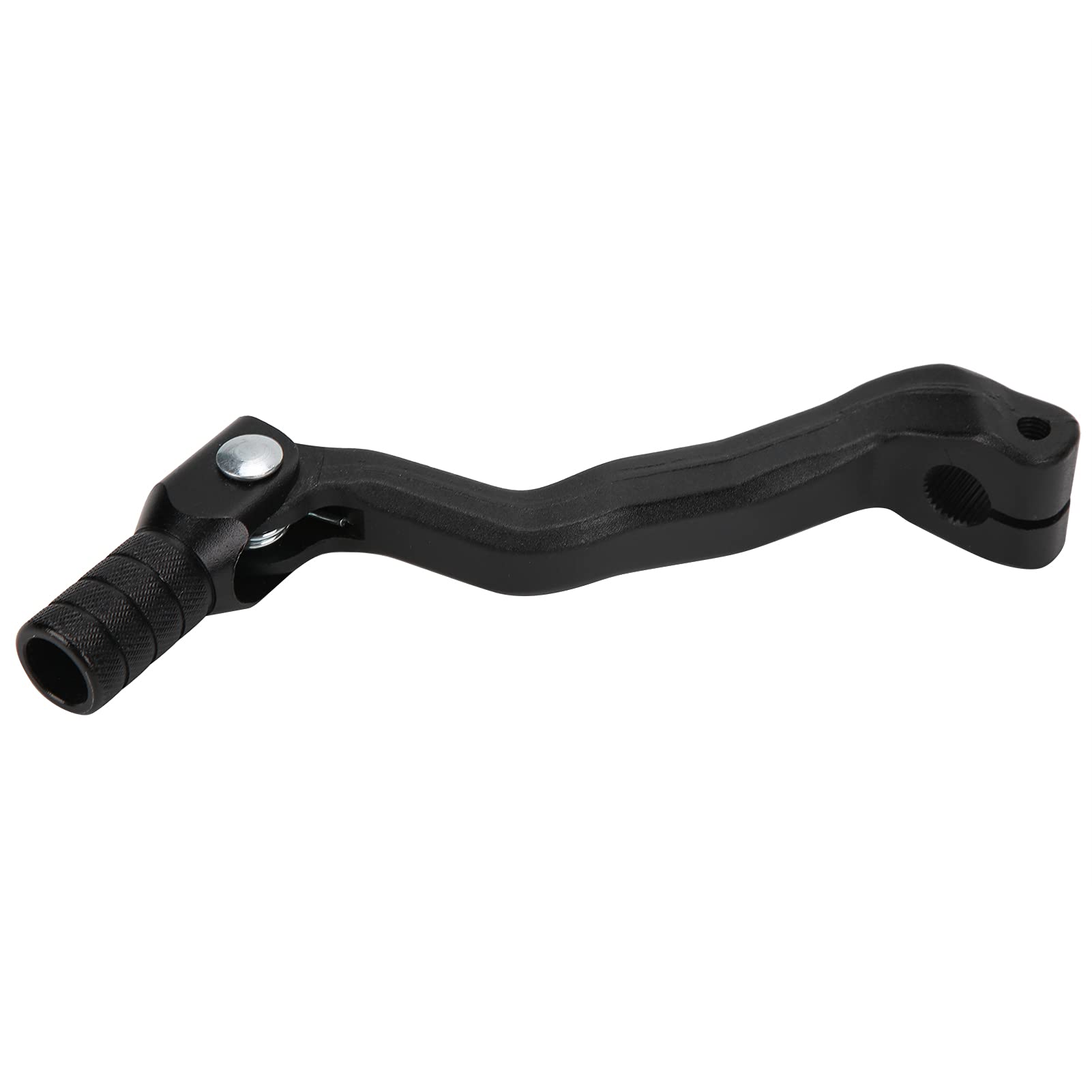 Keenso Aluminum Alloy Motorcycle Folding Gear Shift Lever - Universal Fit for CB NC 125 150 200 250 450 Dirt Pit Bikes - Durable Foot Shifter Replacement Part for Off-Road & Street Riding