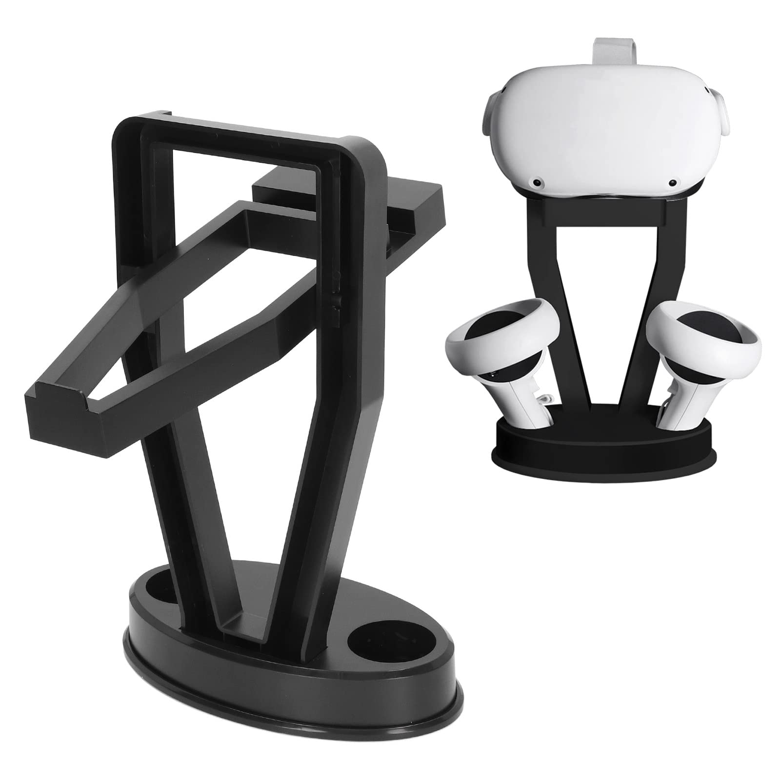 Oculus Quest 2 VR Headset Stand - Premium VR Display Holder & Gaming Accessories for Oculus Quest 2 - Perfect for Home, Office & Gaming Setup Organization