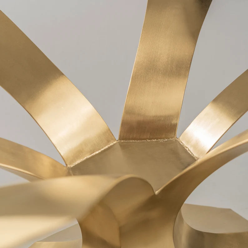 Stainless Steel 304 Gold Table Base 28