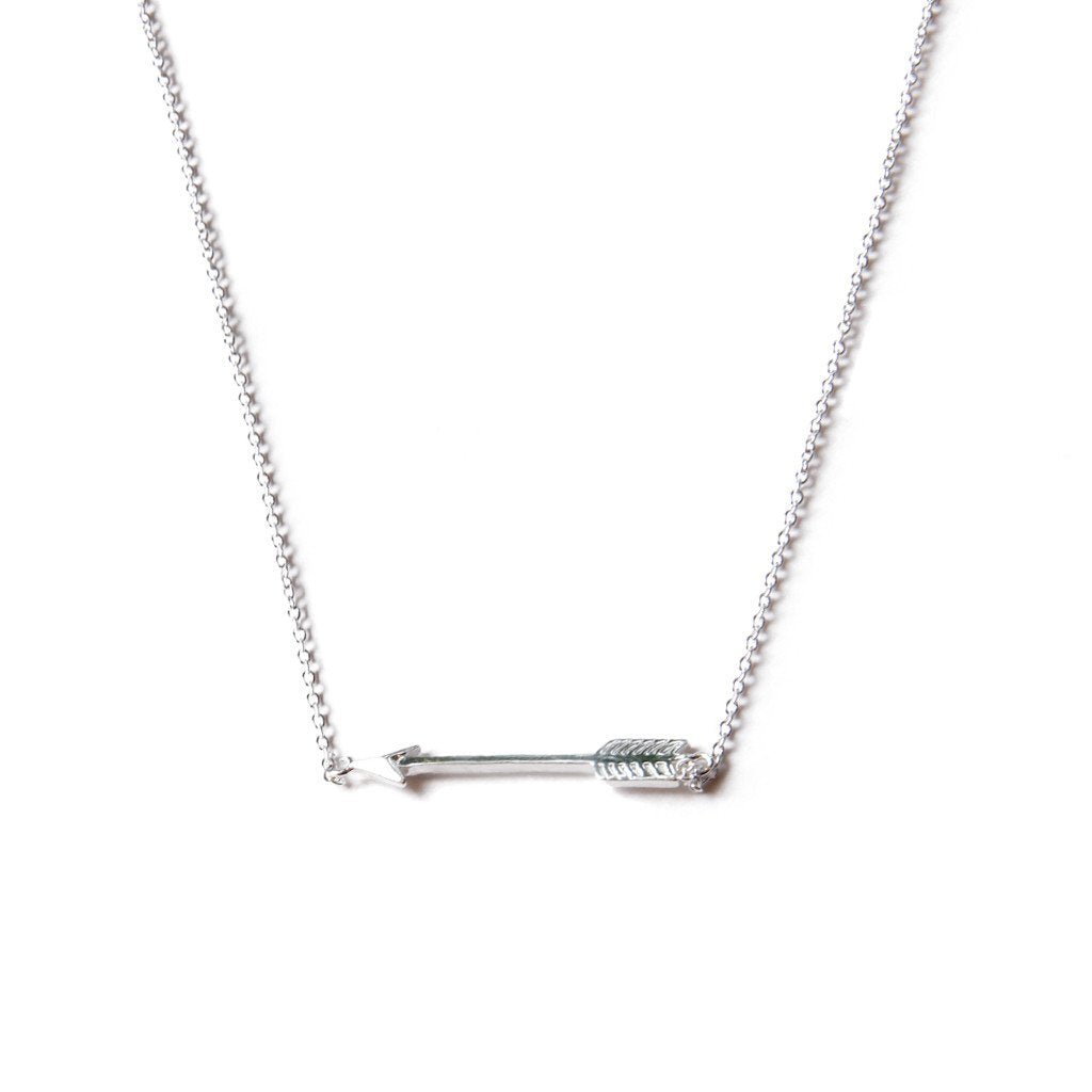 Arrow Necklace Gold - Elegant 14K Gold Plated Arrow Pendant for Women | Perfect Gift for Birthday, Anniversary & Everyday Wear