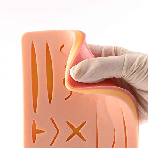 MedSurgic Suture Practice Pad - Durable Medical Training Pad for Suturing Skills Practice | Perfect for Nursing Students, Surgeons & Medical Professionals | Nivi Stores