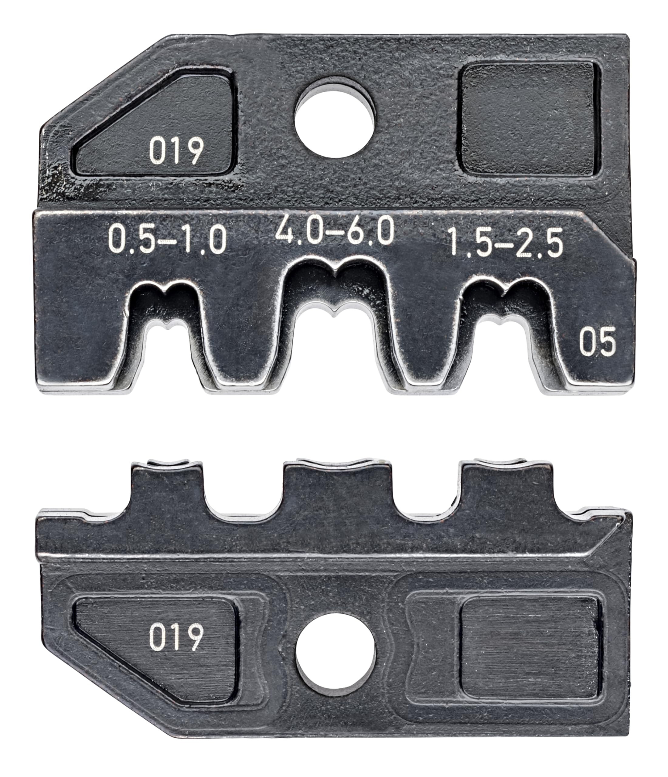 Premium Crimp Die for Non-Insulated Open Plug Type Connectors - Professional Electrical Tool for Automotive, Marine & DIY Wiring Projects