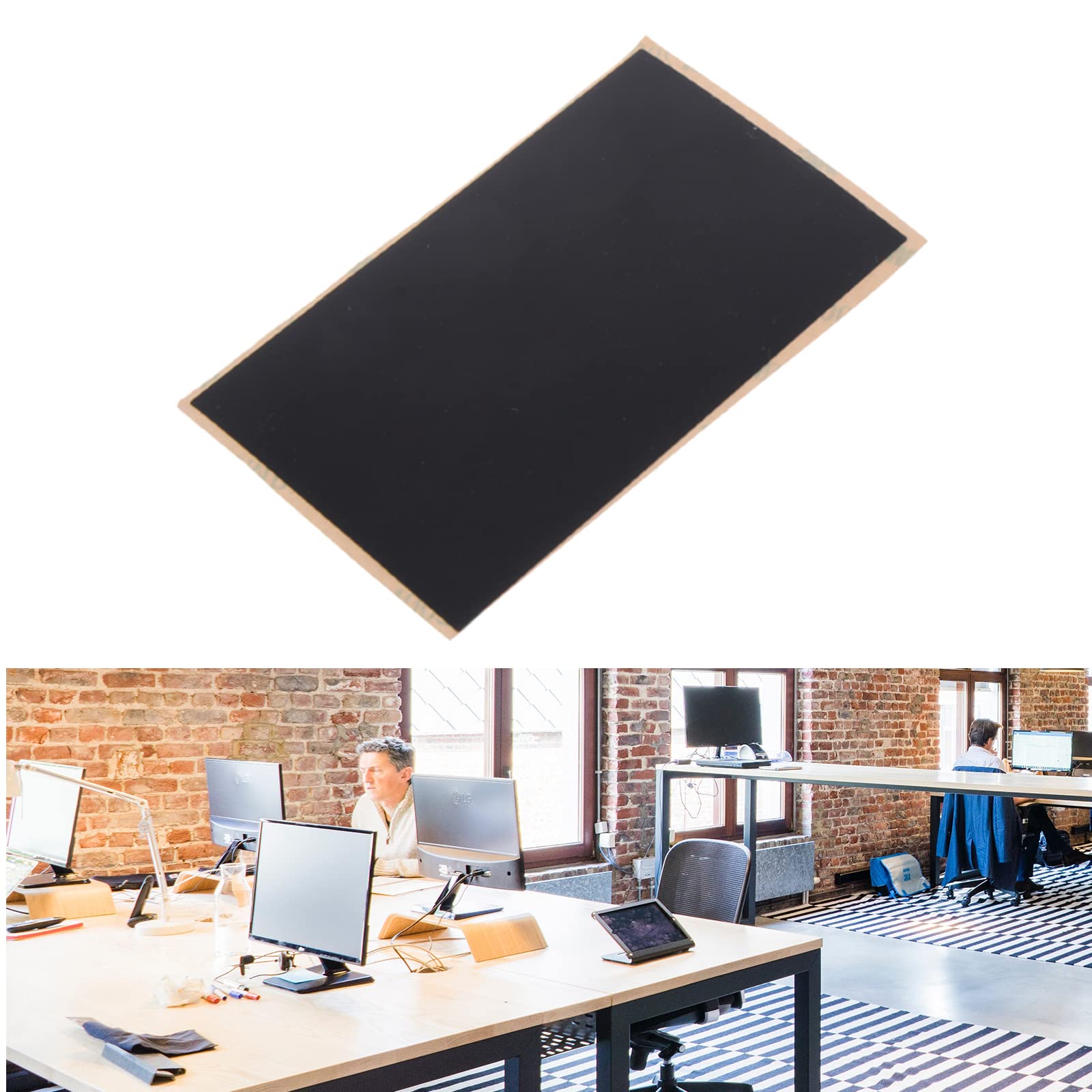 Lenovo ThinkPad P52 P53 Laptop Trackpad Skin Cover - 4Pz Black Adhesive Protector for Enhanced Durability and Precision Control in Office and Remote Work