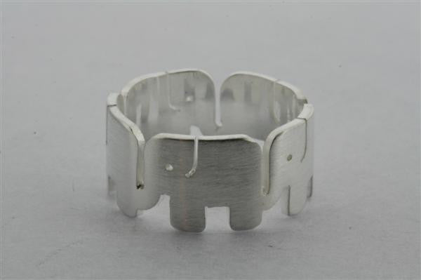 Elephant Pride Ring for Women & Men - Sterling Silver Animal Jewelry - Perfect for Gifts, Parties & Cultural Celebrations