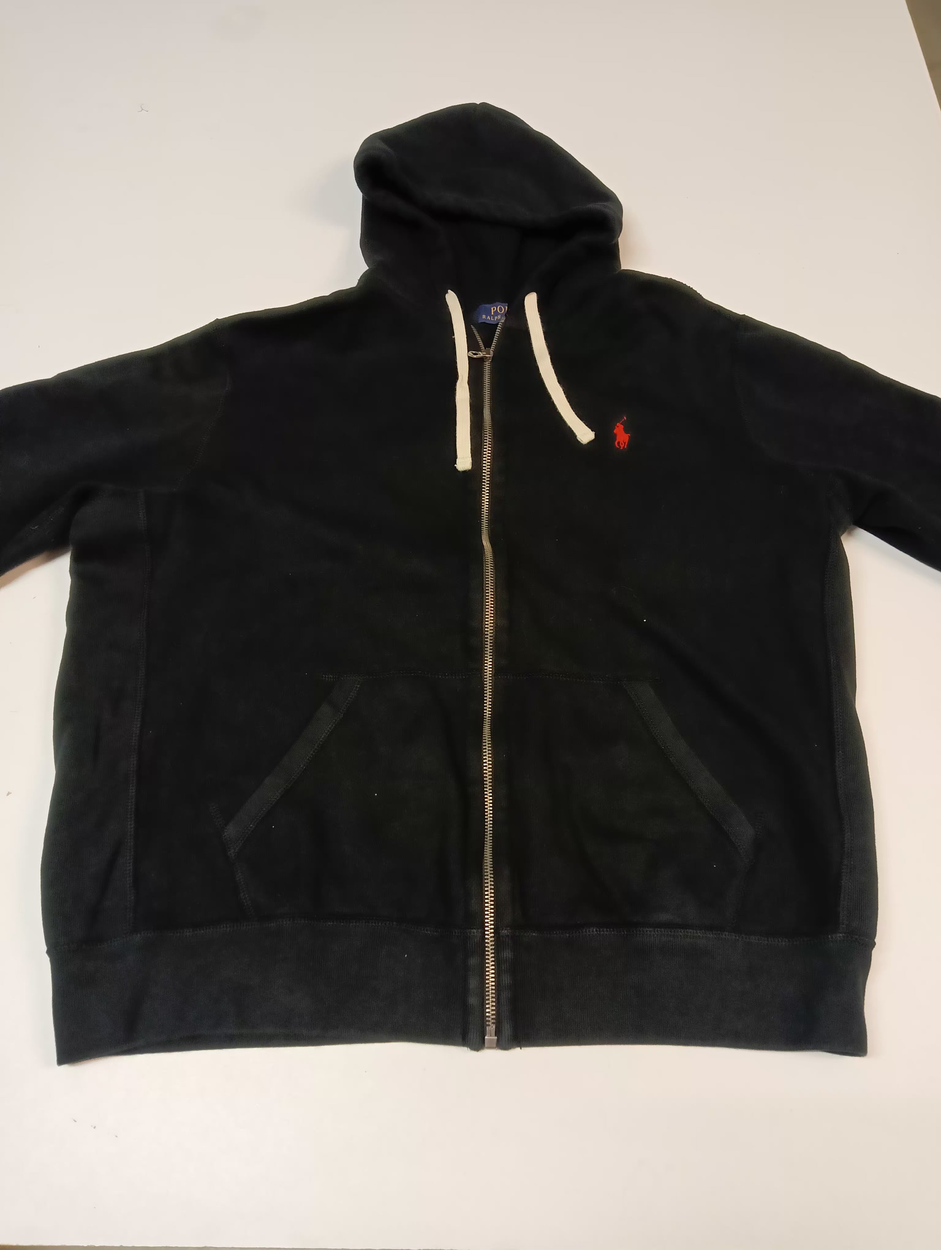 Vintage Ralph Lauren Hoodie Men's XL 1665 - Classic Cotton Pullover for Casual Wear, Street Style & Layering