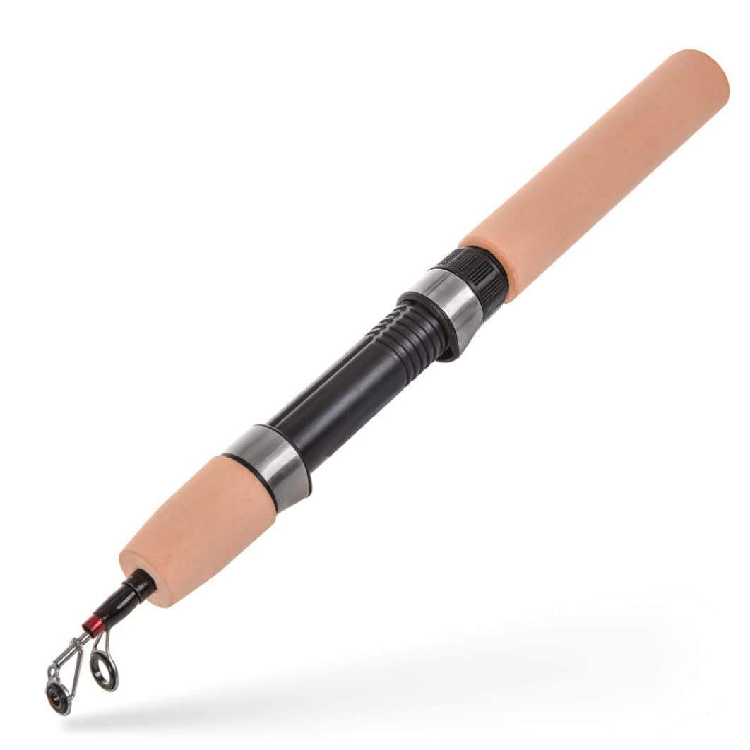 Retractable Ice Fishing Rod & Spinning Reel Combo - Portable Hard Fishing Pole Set for Winter Angling | Great for Ice Fishing, Lake Fishing & Outdoor Adventures