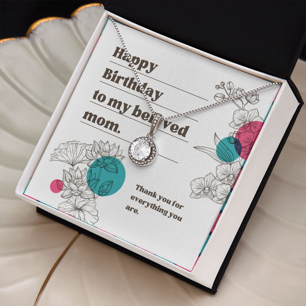 Birthday Gifts for Mom - Elegant Jewelry Necklace with Heart Pendant - Perfect Birthday Present for Mother's Day, Anniversary & Special Occasions