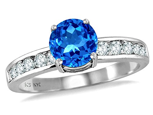 Simulated Blue Topaz