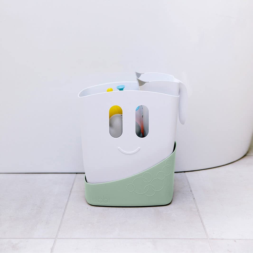 Ubbi Bath Toy Drying Bin - Mesh Storage Organizer for Wet Bath Toys | Quick-Dry Solution for Baby Bath Accessories | Perfect for Bathroom, Nursery & Daycare Use