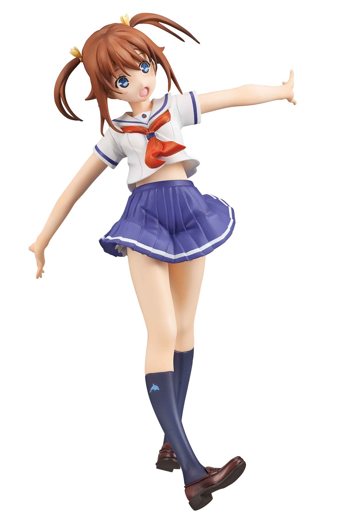 Megahouse High School Fleet Misaki Akeno Anime PVC Figure Collectible - Perfect for Anime Fans, Display & Gift Giving