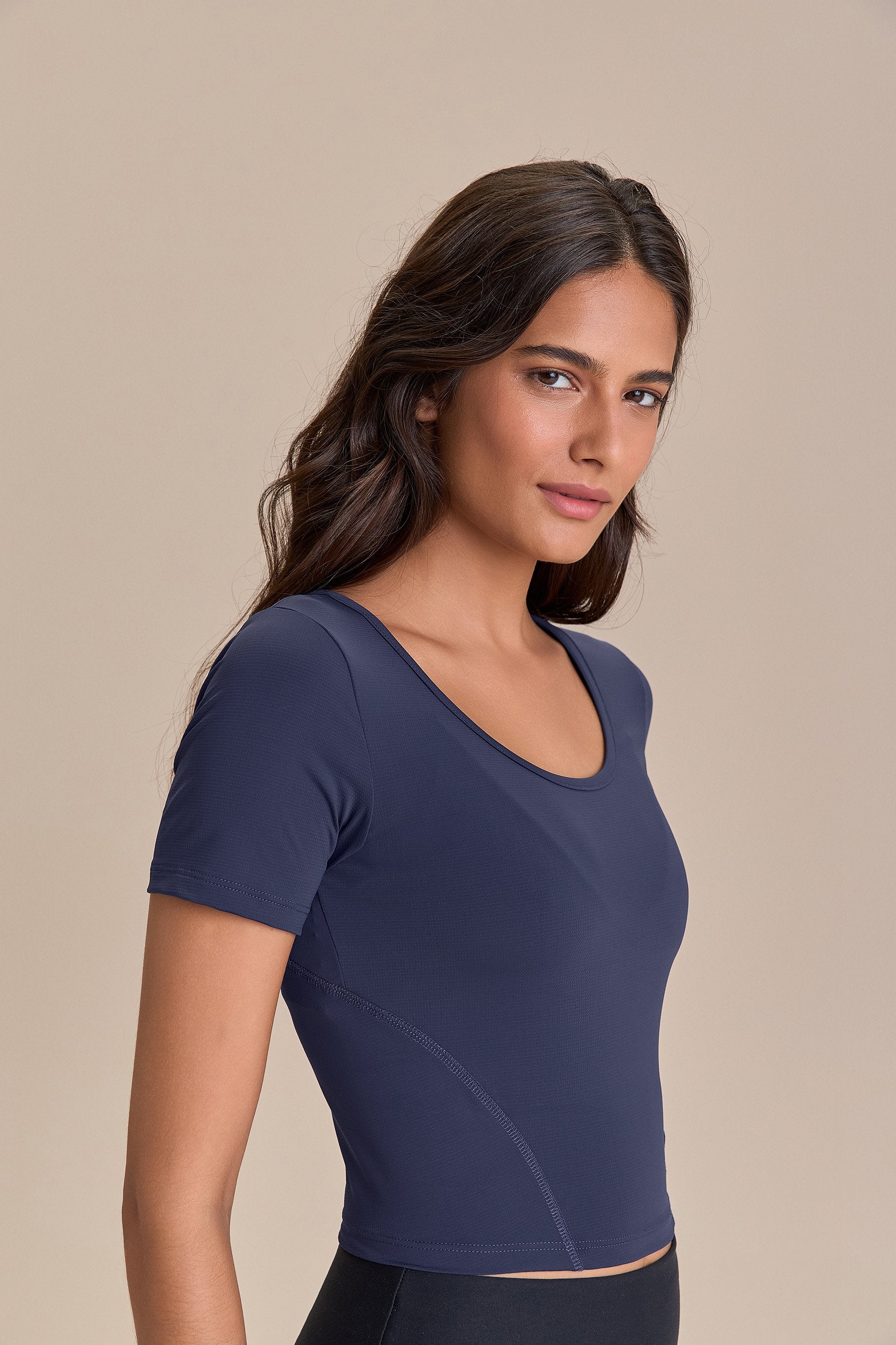 Harmony Cropped Tops for Women - Trendy Short Sleeve Summer Blouse for Casual Outfits & Beach Wear | Perfect for Vacation, Date Night & Outdoor Activities