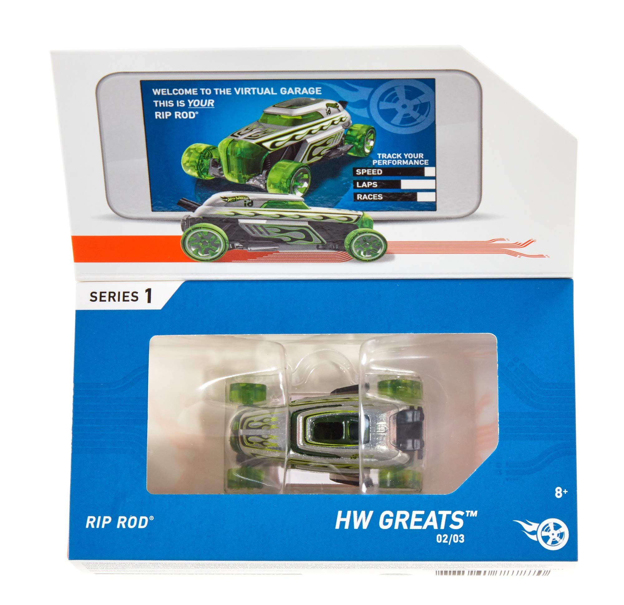 Hot Wheels id Rip Rod - High-Speed Racing Toy Car for Kids & Collectors - Perfect for Playtime, Gifts & Display