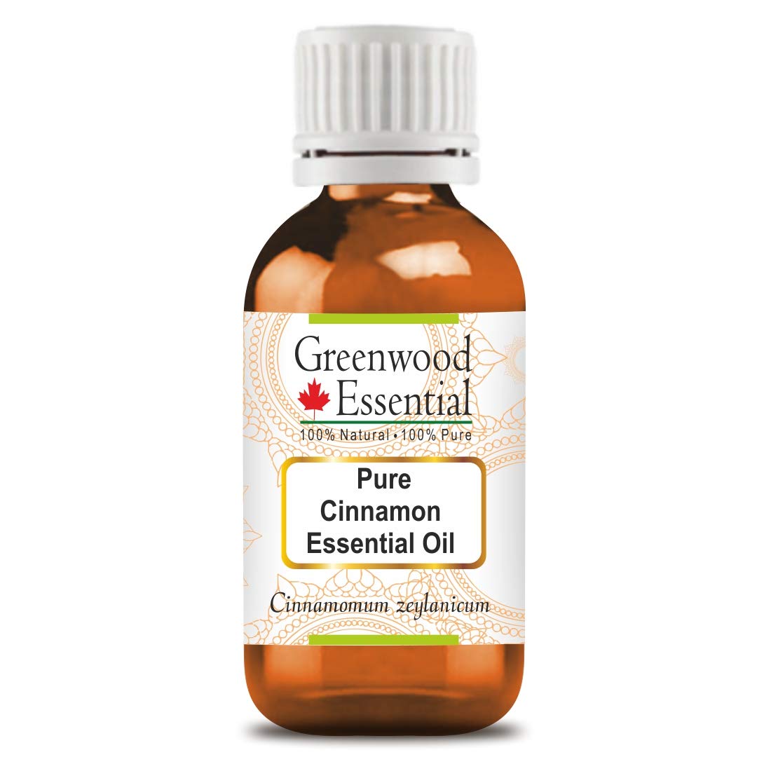 Pure Cinnamon Essential Oil (Cinnamomum zeylanicum) - 15ml Steam Distilled for Aromatherapy, DIY Skincare & Home Fragrance | Greenwood Essential