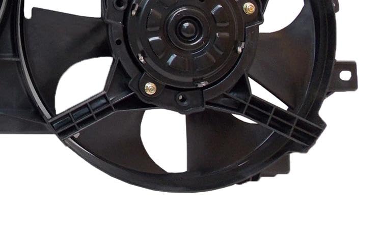 Dodge Grand Caravan Plymouth Voyager Radiator & Condenser Fan Replacement - CH3115104 - Perfect for Cooling System Repair & Maintenance