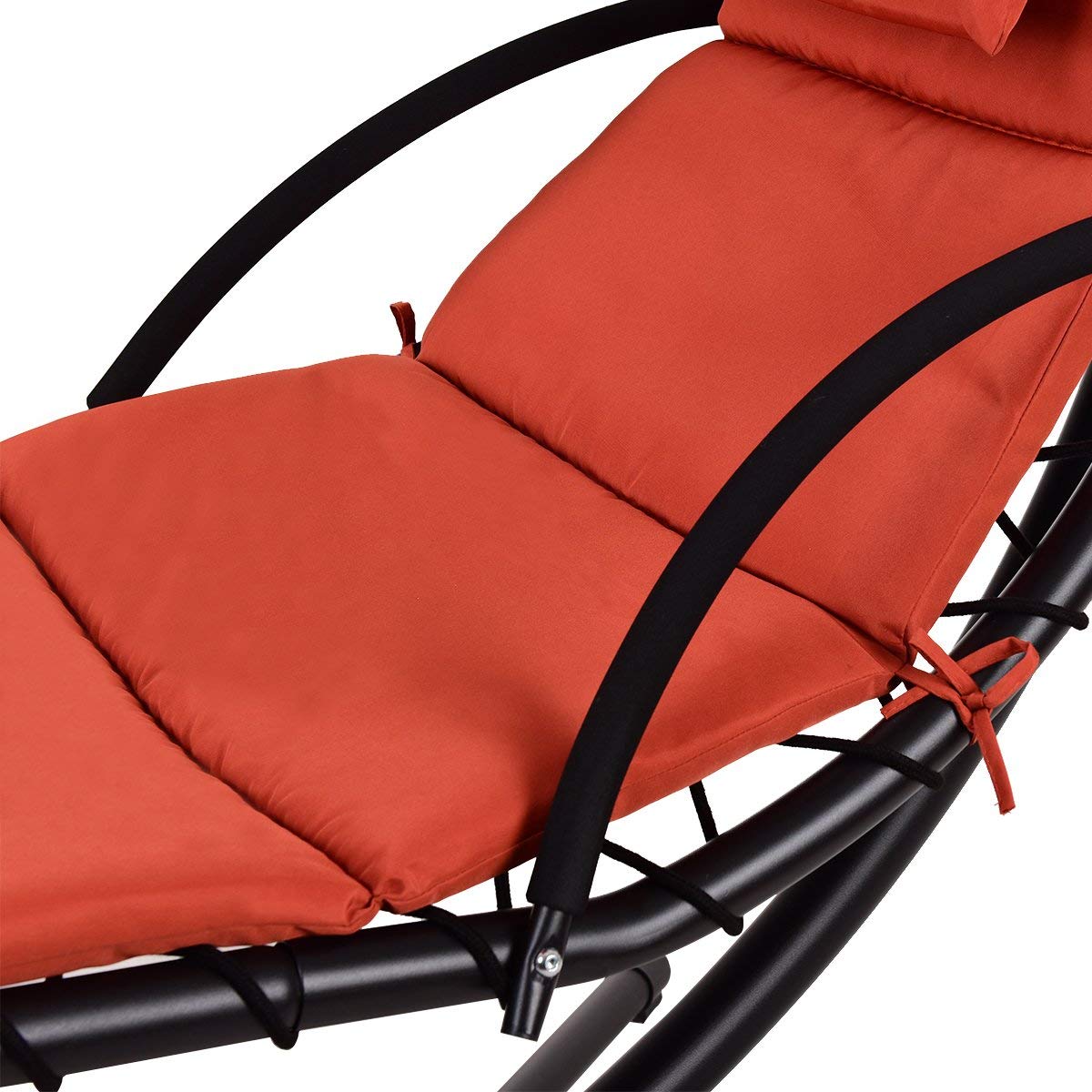 Free Standing Hammock Stand for Adults - Heavy Duty Outdoor Hanging Chair with Patio Lounge Swings - Rust-Resistant Yard Hammock for Backyard, Garden & Poolside Relaxation