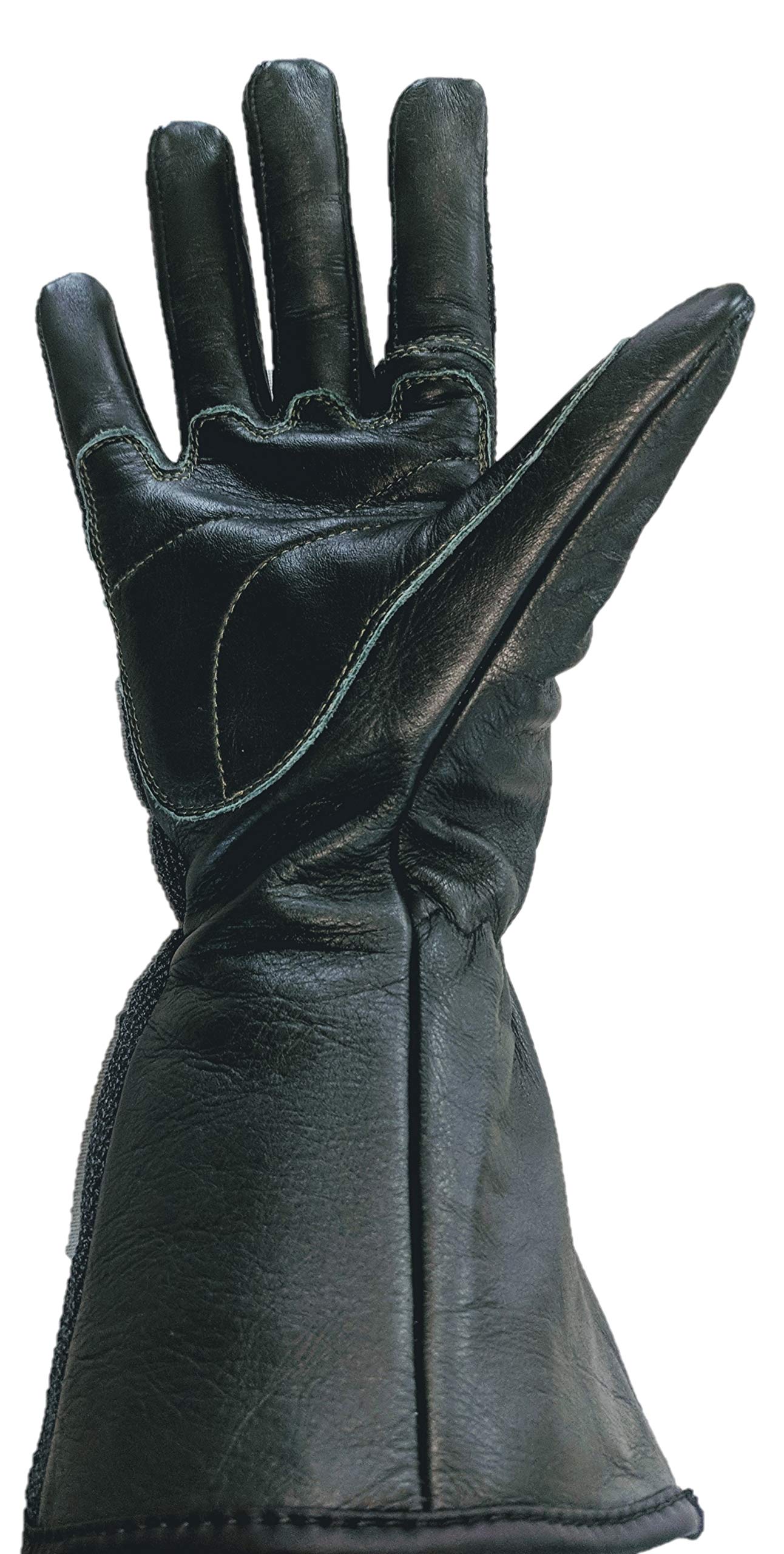 California Heat Unisex 7V Outdoor Pro Black Gloves - 2X-Small Size - Durable Work Gloves for Gardening, Construction & Winter Activities